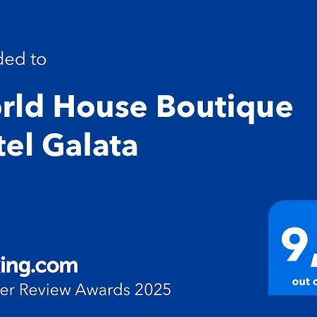 World House Boutique Galata Hotel